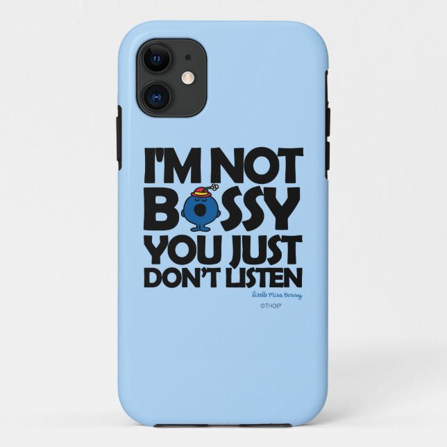 Coques Case-Mate iPhone Écoutez La Petite Mlle Bossy (Dos)