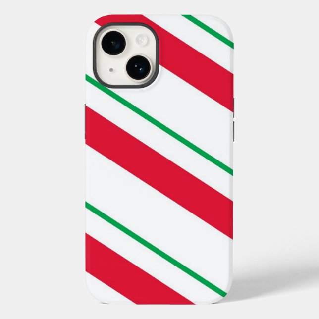 Coques Case-Mate iPhone Écran de téléphone de Noël (Verso)