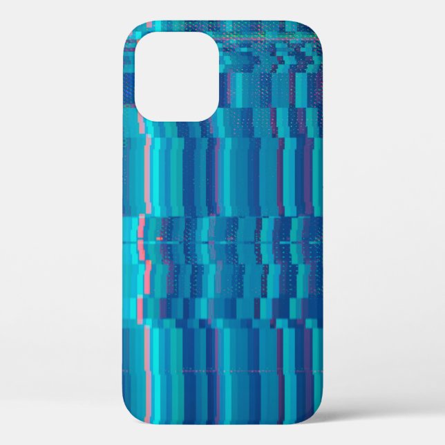 Coques Case-Mate iPhone Écran de test abstrait (Verso)