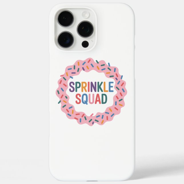 Coques Case-Mate iPhone Écrasage | Saupoudrer bébé (Verso)
