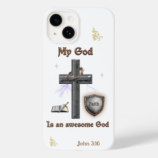 Coques Case-Mate iPhone Écriture biblique (Verso)
