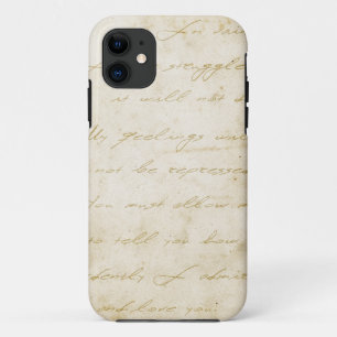 Case-Mate iPhone Case Écriture de fierté et de préjudice archivistiqu