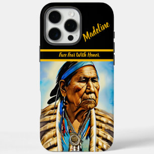 Coques iPhone 16 Pro Max Ecriture tribale : Motifs artistiques