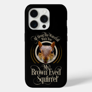 Coque iPhone 15 Pro Écureuil Brown - amusant amoureux des écureuils