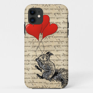 Etui iPhone Case-Mate Écureuil et ballons cardiaques