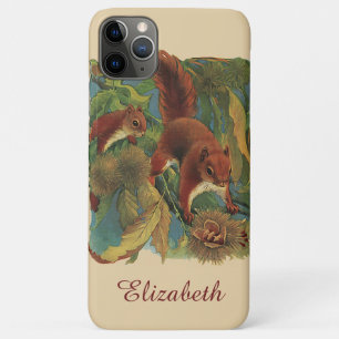 Etui iPhone Case-Mate Écureuils vintages, Créatures Forestières, Animaux