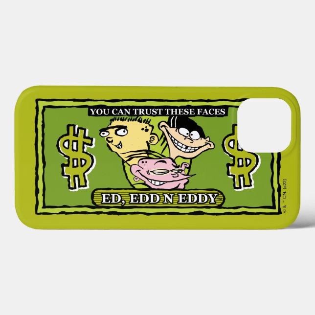 Coques Case-Mate iPhone Ed, Edd, n Eddy Dollar Bill (Verso (horizontal))