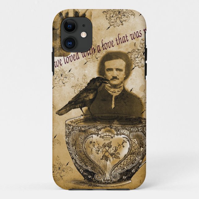 Coques Case-Mate iPhone Edgar Allan Poe (Dos)