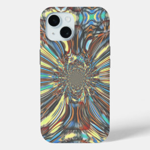 Coque Pour iPhone 15 Edgy African Urban Pop Art Conception optique Abst