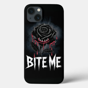 Case-Mate iPhone Case Edgy 'Bite Me' Design Rose gothique