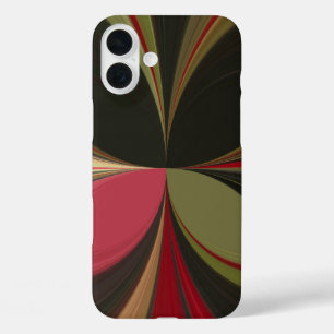 iPhone 16 Plus Case Edgy Earth Kaleidoscope Art