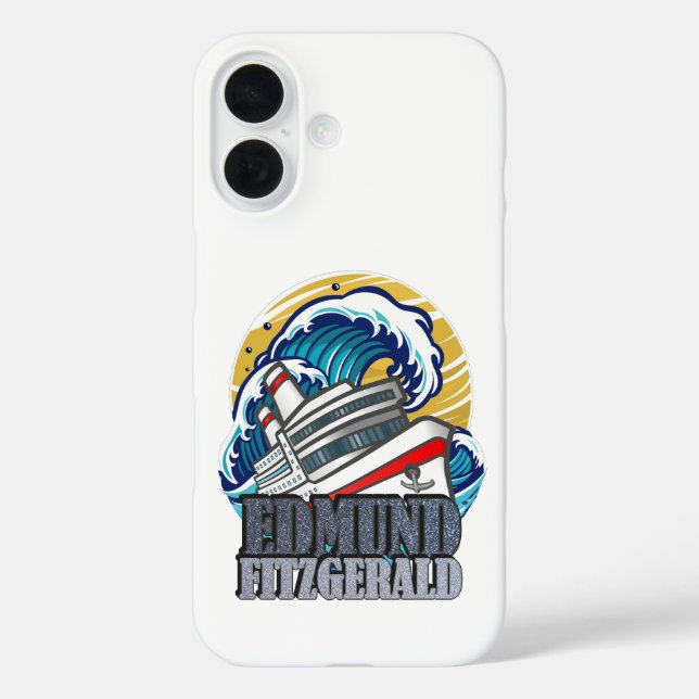 Coques Case-Mate iPhone Edmund Fitzgerald | Tribute to the Legendary Ship (Verso)