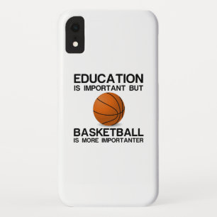 Case-Mate iPhone CASE ÉDUCATION BASKETBALL IMPORTANT EST PLUS IMPORTANT.