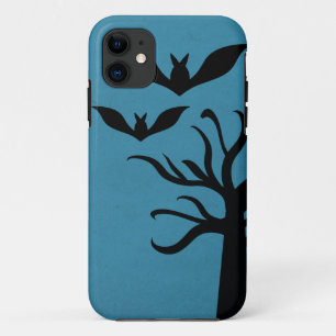 Coques Pour iPhone Eerie Bats iPhone 5 BT Coque, Bleu