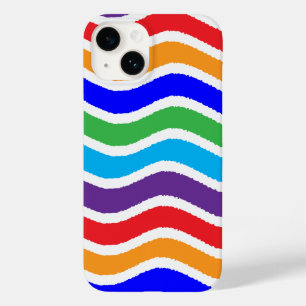 Coque Pour iPhone 14 Effet de papier tordu personnalisé coloré