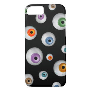 Case-Mate iPhone Case Éffrayant Zombie Blooshot Eyeballs Noir