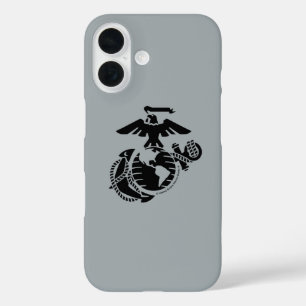 Coque Pour iPhone 16 EGA à une couleur - Noir