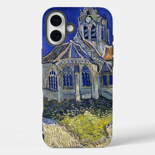 Coques iPhone 16 Plus Église à Auvers par Van Gogh Peinture Art