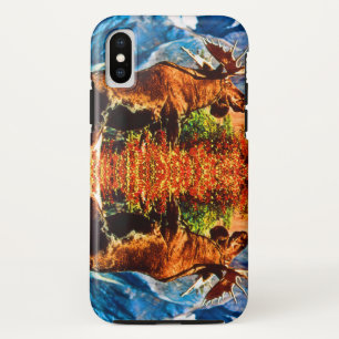Case-Mate iPhone Case Élan mâle vintage USA Alaska