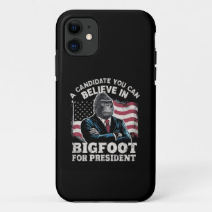 Case-Mate iPhone Case Élection 2024 Vote Drôle Sasquatch USA