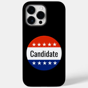 Coque Pour Pour iPhone 14 Pro Max Élection de 2024 pour les candidats personnalisés
