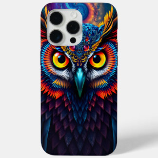 Coque iPhone 15 Pro Max Electric Dream Owl