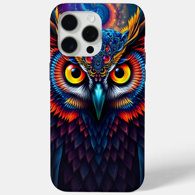 Coques Case-Mate iPhone Electric Dream Owl (Verso)