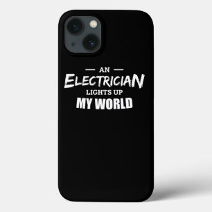 Case-Mate iPhone Case Électricien Femme Cadeaux Électriciens Petite amie