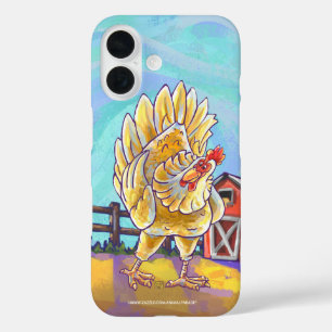Coque Pour iPhone 16 Électronique Poulet