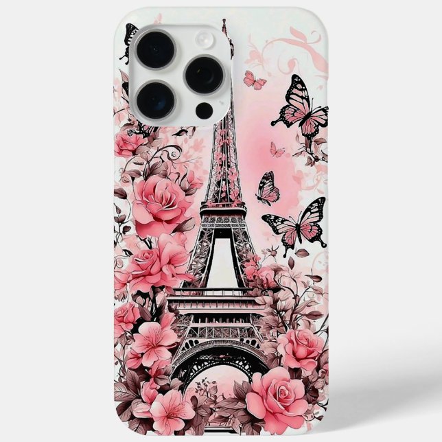 Coques Case-Mate iPhone Élégance Eiffel (Verso)