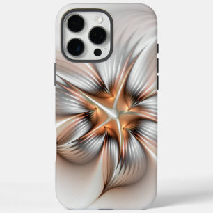 Coques iPhone 16 Pro Max Élégance florale Art Abstrait fractal moderne
