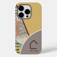 Élégance neutre avec logo Accents Abstraits