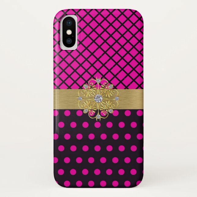 Coques Case-Mate iPhone Élégance rose (Dos)