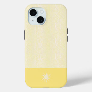 Coque Pour iPhone 15 Élégance série - Luminosité de rayon de soleil