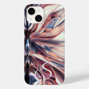 Coque Pour iPhone 14 Élégant Abstrait Froid
