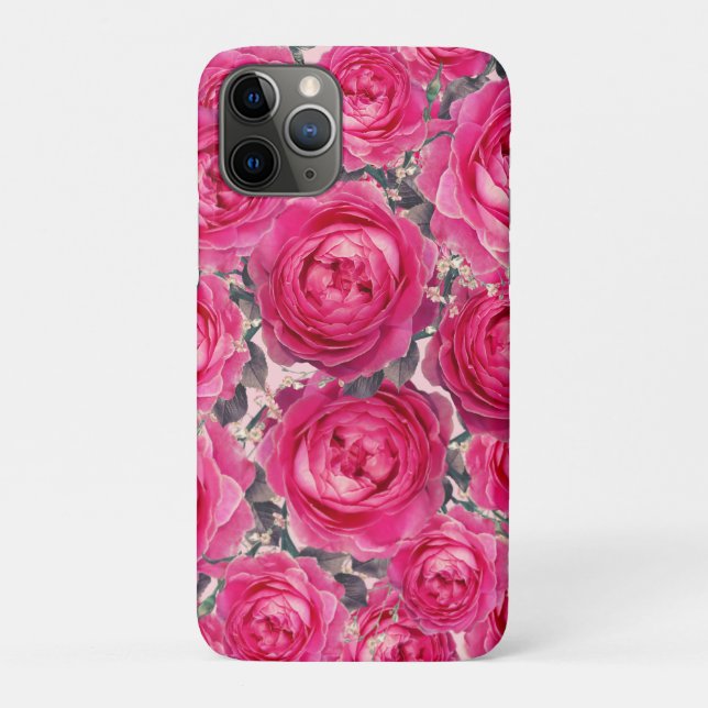 Coques Case-Mate iPhone Elégant Bouquet de Roses (Dos)