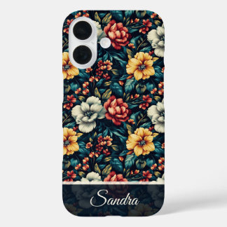 Coque Pour iPhone 16 Elegant Bridesmaid Gift Rose Custom