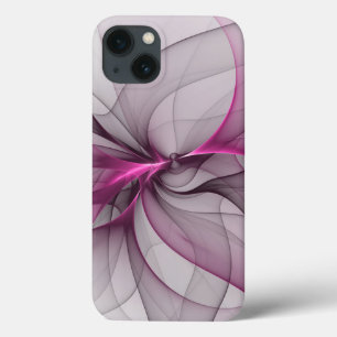 Case-Mate iPhone Case Elégant Chaos Moderne Abstrait rose Fractal Art