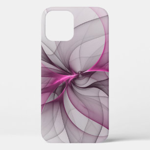 Case-Mate iPhone Case Elégant Chaos Moderne Abstrait rose Fractal Art