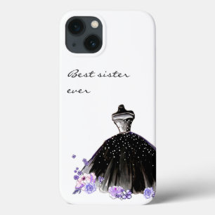 Case-Mate iPhone Case Elégant Chic Moderne Aquarelle tendance Black Girl