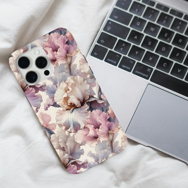 Coques Case-Mate iPhone Élégant Chic Moderne Cute Floral Doux Rose (Créateur téléchargé)
