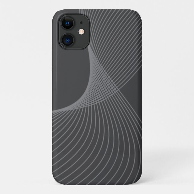 Coques Case-Mate iPhone Elégant, chic, simple, moderne motif graphique (Dos)