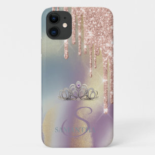 Case-Mate iPhone Case Elégant Chic Tiara Parties scintillant Drives Ombr