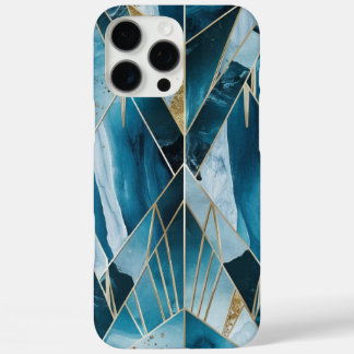 Coques iPhone 16 Pro Max Elegant Copper | Feminine Opulent Teal Gold