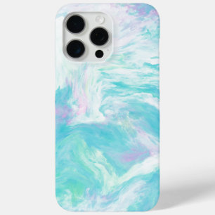 Coque iPhone 15 Pro Max Élégant cuivre Marbre or Rose fille