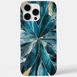 Coques iPhone 16 Pro Max Élégant cuivre   Or Turquoise féminin opulent