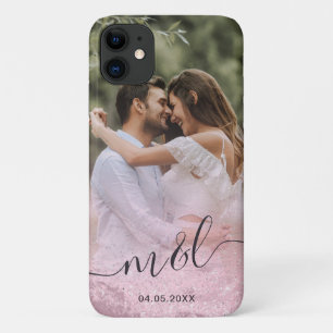 Case-Mate iPhone Case Elégant dégradé moderne rose or parties scintillan