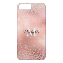 Elégant Faux Rose Gold Foil Personnalisé