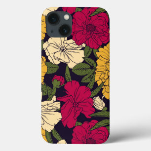 iPhone 13 Coque Elegant floral