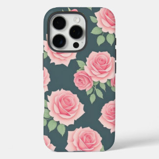 Coques iPhone 16 Pro Elegant Floral Design iPhone Case